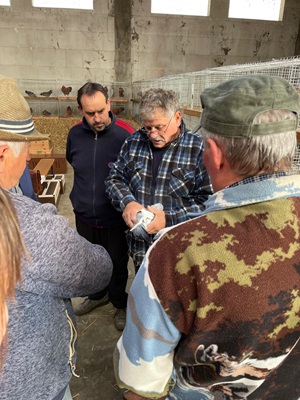 Jungtierbesprechung mit Ruben Schreiter und Lutz Küttner